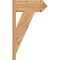 Ekena Millwork Traditional Arts & Crafts Smooth Outlooker, Western Red Cedar, 7 1/2"W x 18"D x 30"H OUT08X18X30TRA03SWR - alternate 4